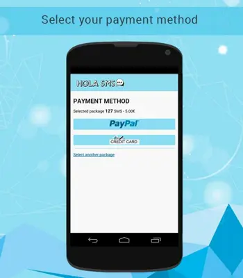 HOLA SMS android App screenshot 2