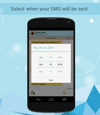 HOLA SMS android App screenshot 4