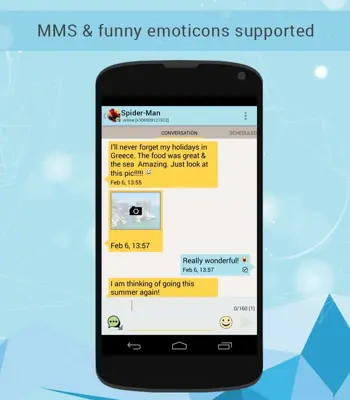 HOLA SMS android App screenshot 6